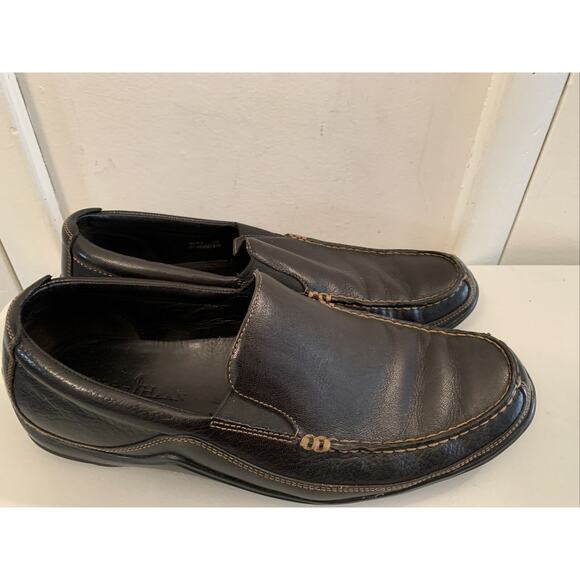 Cole Haan Tucker Venetian Black Leather Loafers CO3557 Sz 11 M Driving Slip On main image 10